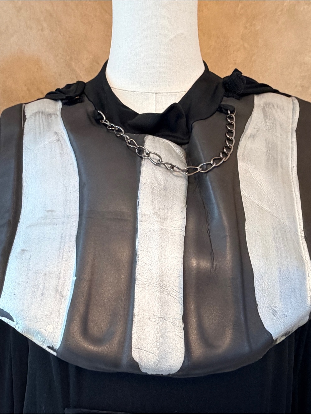 Star Wars Black Galactic Dark Lord Costume with Cape and Control Panel - Picture 8 of 16